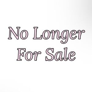 Item no longer for sale